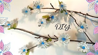 Pomysł na fantastyczny recykling starej, porwanej książki 🌸DIY🌸