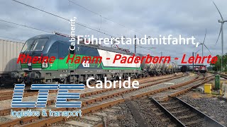 [4K] Cabinerit | Führerstandsmitfahrt | Rheine 🇩🇪 ➡️ Hamm 🇩🇪 ➡️ Altenbeken 🇩🇪 ➡️Lehrte | BR 193 |