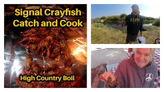 Crayfishing techniques in Oregon! Catch & Cook Crawfish Boil!!