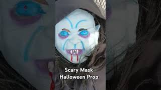 Scary Mask Halloween Prop