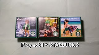 [Starbucks + Playmobil] 제이(70615) & 제니(70618) & 그레이스(70619) 언박싱