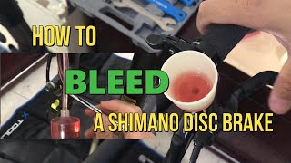 HOW TO BLEED A HYDRAULIC BRAKE | SHIMANO SLX DISC BRAKE