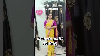 saree prepleating|saree pleating|saree draping|get more pleates|how to take easy saree pleates