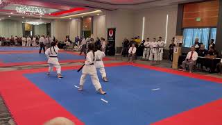 2023 Shotokan JKA  AF Nationals Collegiate and Goodwill Tournament |  Day 1 | Clip 2.