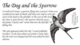 The Dog and the Sparrow | Fairy Tale by the Brothers Grimm