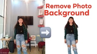 How to remove Background from Picture | 1 minute only! 😁❤️