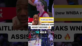 Caitlin Clark just broke the WNBA assist record which proves she should win rookie of the year