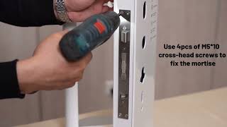 A9X TENON Smart Fingerprint Door Lock installation video