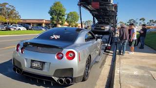 We did it first and broke the internet! 9 GT-Rs roll up in a trailer!