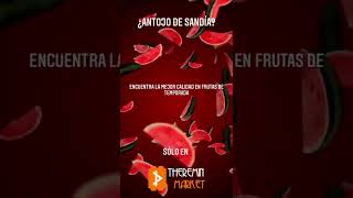 Sandía, Fruta de Temporada