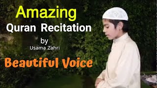 Amazing Quran Recitation | By Usama Zahri | Sura Ar- Raa'd |with bangla subtitle | MHS Mahadi