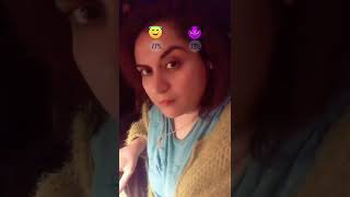 Angel 😇 and evil 👿 filter on TikTok # shorts