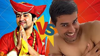 DHIRENDRA SHASTRI 🆚 DHRUV RATHEE /HINDUPHOBIC YOUTUBER EXPOSE. @dhruvrathee @BageshwarDhamSarkar