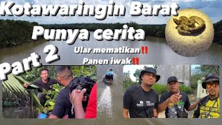 🔴Ketemu ular mematikan‼️Petualangan seru di tanah Borneo gak ada habis nya⚠️PART 2