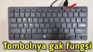 CARA MEMPERBAIKI TOMBOL KEYBOARD YANG TIDAK BERFUNGSI #keyboard #key