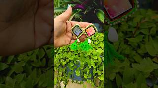 Navratri Special Garba Earrings/ handmade Jewellery making idea)#shorts #ytshorts #navratri #making