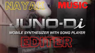 juno di editor tutorial for xps 10 || Nayak music || keyboard  nalu