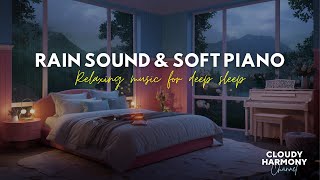 Night Rainfall 🌙🎶 with Soft Piano – Calm Music for Sweet Slumber