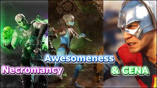 Necromancy and the sickest looking kameo so far Mortal Kombat 1 Trailer reaction