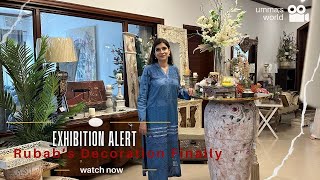 Exhibation Alert  ♥️ ♥️  Rubab's Home Decoration Finally 💕 Vlog 576💕