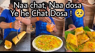 Famous Chaat Dosa Of Mumbai | Best Dosa Making | Indian Street Food #streetfood