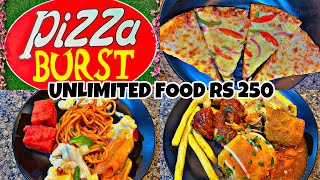 40 Food items | Unlimited food in just Rs 250 | Unlimited buffet Pune | Pizza Burst Pune | Pune food