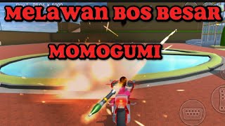 HAMPIR SATU JAM MELAWAN BOS BESAR MOMOGUMI #sakuraschoolsimulator