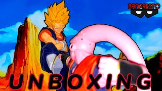 SUPER SAIYAN VEGITO VS MAJIN BUU · MATCH MAKERS · BANPRESTO · UNBOXING