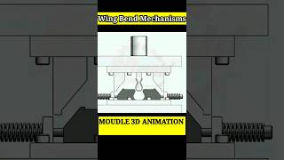 Molding mechanism 3D Design। #Short #solidworks #autocad #ytshorts