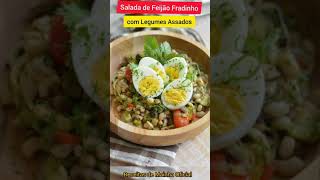 SALADA DE FEIJÃO FRADINHO COM LEGUMES ASSADOS