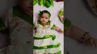 Happy Ugadi ✨🎊 #ugadi #festival #babygirl #shortsvideo #viral #cute #indianfestival #2023