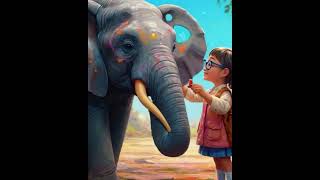 AI ART #ai#aigeneratedimages#aigeneration #ytshorts #elephant #animalshorts