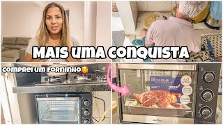 COMPREI UM FORNO ELÉTRICO DE BANCADA BRITÂNIA COM DOURADOR 40L