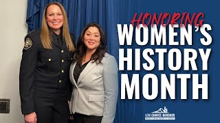 Honoring Women's History Month