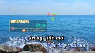 BIỂN TÌNH Karaoke tnv beat TONE NỮ