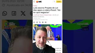 Lula assina projeto de lei dos motoristas de app