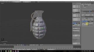 Export modelu na potrzeby Substance Paintera - Granat 3d 3/4