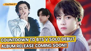 Breaking News!! BTS V All Set for Solo Debut, Album Release on the Horizon