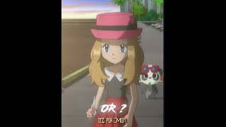 Pokemon Serena's journey | never give up | #pokemon #amourshipping #shortsfeed #shorts #viral