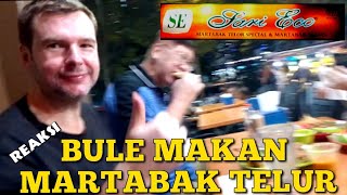 belajar bahasa inggris langsung ke suhu nya #bule #martabak #martabakmanis #martabaktelur #batam