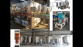 Carbonated Beverage Bottling Equipment  Pet and Aluminum Can Filling Machine  Supplier From India