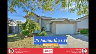 House for Sale - 781 Samantha Crt. Windsor, ON