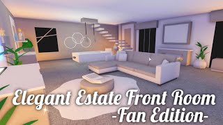 Elegant Estate Front Room - Speed Build for a FAN - Adopt Me!