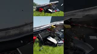 Truck car destruction