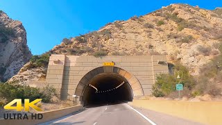 California Scenic Pacific Coast Mountain Driving 4K | Santa Barbara & Santa Maria