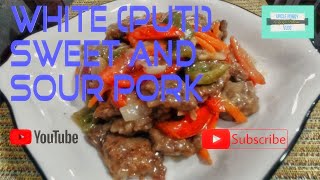 White (puti) Sweet and Sour Pork | #howto #naiibaito #pinoyrecipe #lutongbahay #pork #viral #ofw