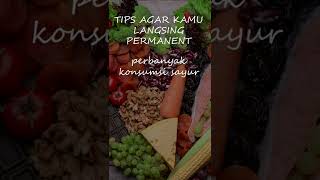 tips agar kamu langsing permanent #short #diet #health #menudietsehat #viral