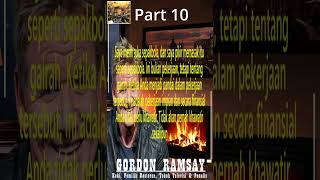 Saya kira keamanan Anda adalah kesuksesan...Quotes keren Gordon Ramsay | Kata kata bijak inspirasi