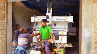 How is CNC router machine delivered || Come to BD CNC Router Machine Importer 01772-933918.