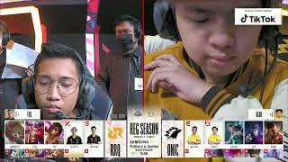 RRQ Hoshi vs ONIC Game 1 MPL ID S10